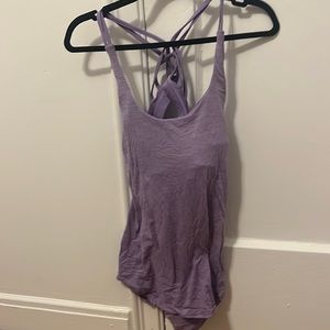 Lulu lemon workout tank with built in sports bra